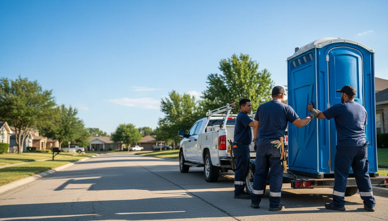 Portable Toilet Rental in Forest City, IL near me